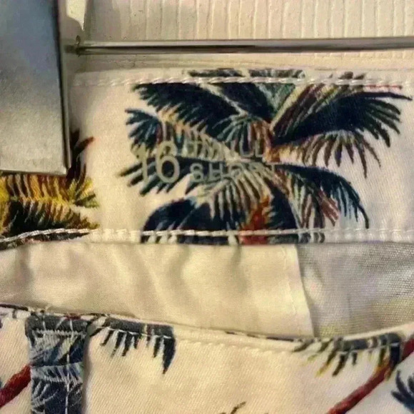 womens shorts x2 pairs plus  size a new approach beach Vacation shorts size 16 - Picture 5 of 13